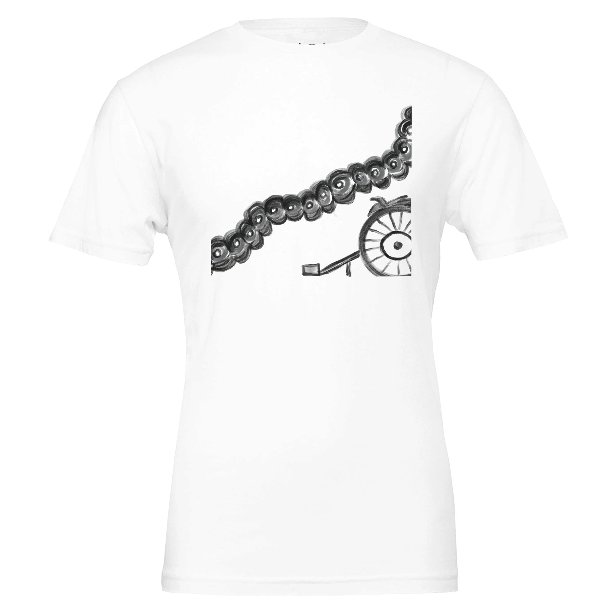 Premium Unisex T-shirt | Ball and Chain – Tokyo Upcycle