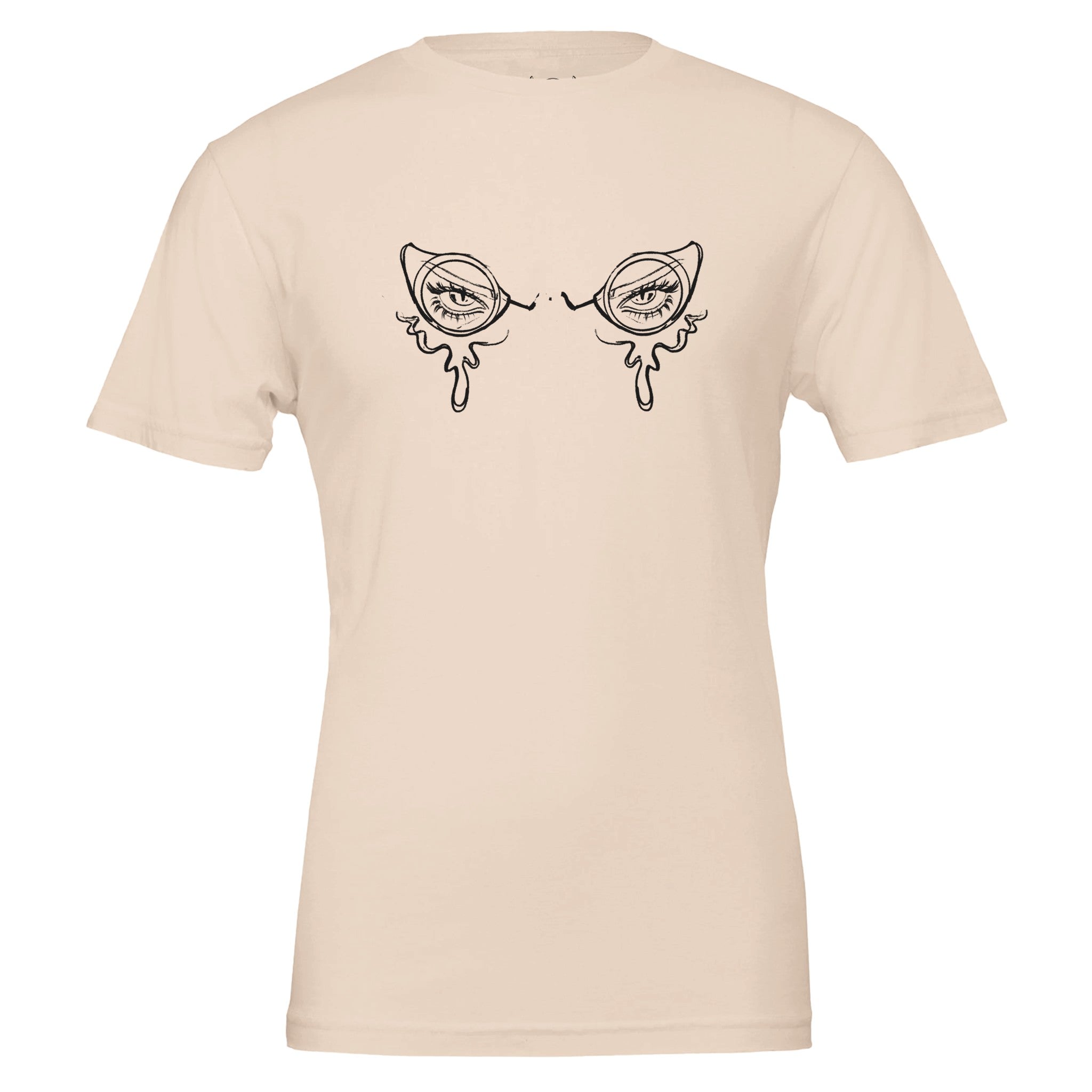 Premium Unisex T-shirt | It's all in the eyes Chico – Tokyo